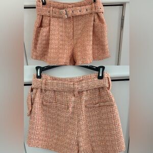 Forever 21 Orange High Waist Shorts
